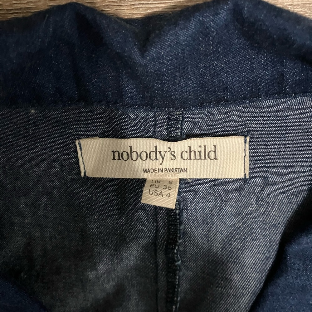Nobody’s Child denim dress size 4 NWOT - Picture 4 of 9
